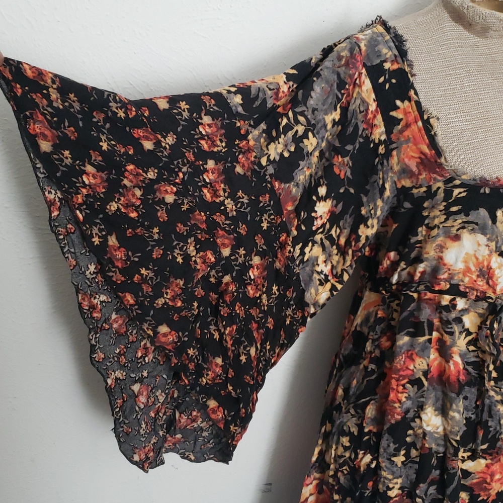 Free People "Heart Of Gold" Babydoll Sz Sm - Picture 2 of 7
